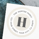 Search for solid colour return address labels White