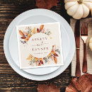 Search for fall wedding napkins Elegant