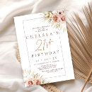 Search for palm leaf birthday invitations Modern