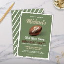 Search for football 1st birthday invitations First birthday party