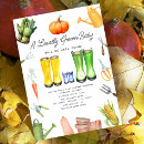 Search for vegetable garden invitations Baby in bloom
