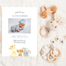Search for safari birth announcement cards Blue
