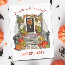 Search for neighbourhood halloween invitations Halloween block party