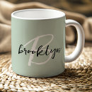 Search for sage green mugs Calligraphy