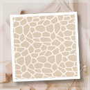 Search for giraffe print napkins Safari