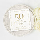 Search for 50th anniversary napkins Cocktail