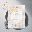 Search for delicate wedding invitations Wildflower