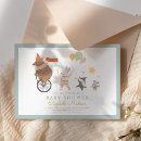 Search for parade baby shower invitations Animals