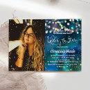 Search for under the stars birthday invitations String lights