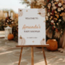 Search for pumpkin welcome signs Fall baby shower welcome