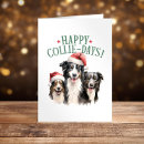 Search for collie christmas cards Puppy