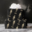 Search for black nutcracker wrapping paper Minimalist