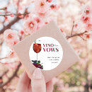 Search for vows stickers Winery bridal shower