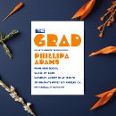 Search for orange graduation invitations Trendy