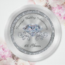 Search for 60th anniversary wedding plates Diamond