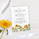 Search for sunflower celebration of life invitations Floral