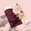 Search for burgundy wedding invitations Traditional