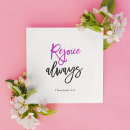 Search for inspirational quote napkins Bible verse