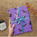Search for flying bats wrapping paper Cute