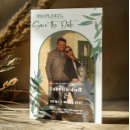 Search for greenery save the dates Leaves