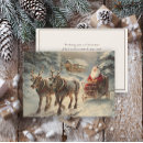 Search for santa sleigh reindeer cards Snow