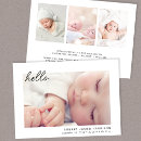 Search for digital collage invitations Newborn