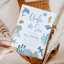 Search for under the sea baby shower invitations Octopus