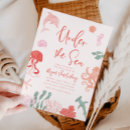 Search for pink octopus invitations Nautical