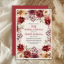 Search for burgundy and cream invitations Elegant