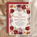 Search for burgundy and cream invitations Elegant