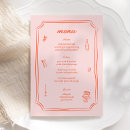 Search for engagement party menus Hand drawn