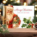 Search for vintage santa claus postcards Victorian