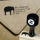 Search for elephant rubber stamps Wildlife