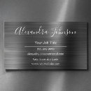 Search for silver foil business cards Brushed metal
