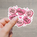 Search for conversation heart stickers Candy hearts