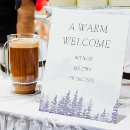 Search for winter welcome wedding signs Forest