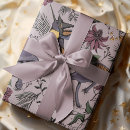 Search for hummingbird wrapping paper Purple
