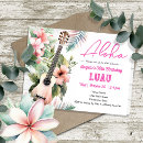 Search for adult luau invitations Hawaiian