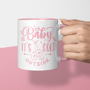 Search for pink snowflakes mugs Typography
