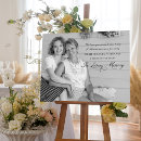 Search for deceased wedding signs In loving memory