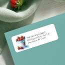 Search for strawberry return address labels Cute