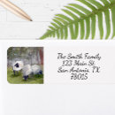 Search for sheep return address labels Rustic