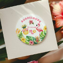 Search for hawaii round stickers Luau