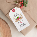 Search for cute reindeer gift tags Antlers