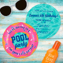 Search for boys pool party invitations Boys and girls