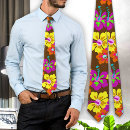 Search for retro pattern ties Floral