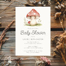 Search for mushroom baby shower invitations Gender neutral