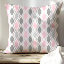 Search for pink and grey cushions Girly