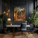 Search for japan travel posters Tokyo skyline