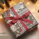 Search for modern farmhouse christmas wrapping paper Pattern